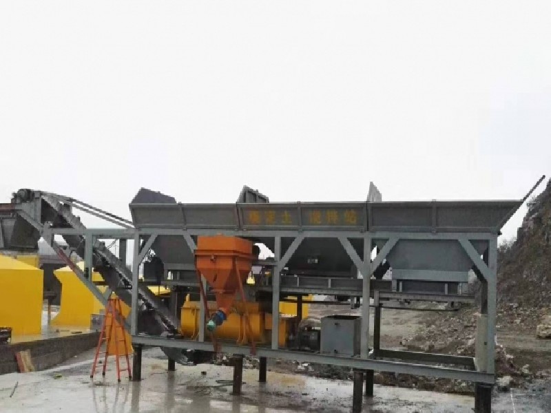 配料攪拌機(jī)作業(yè)視頻